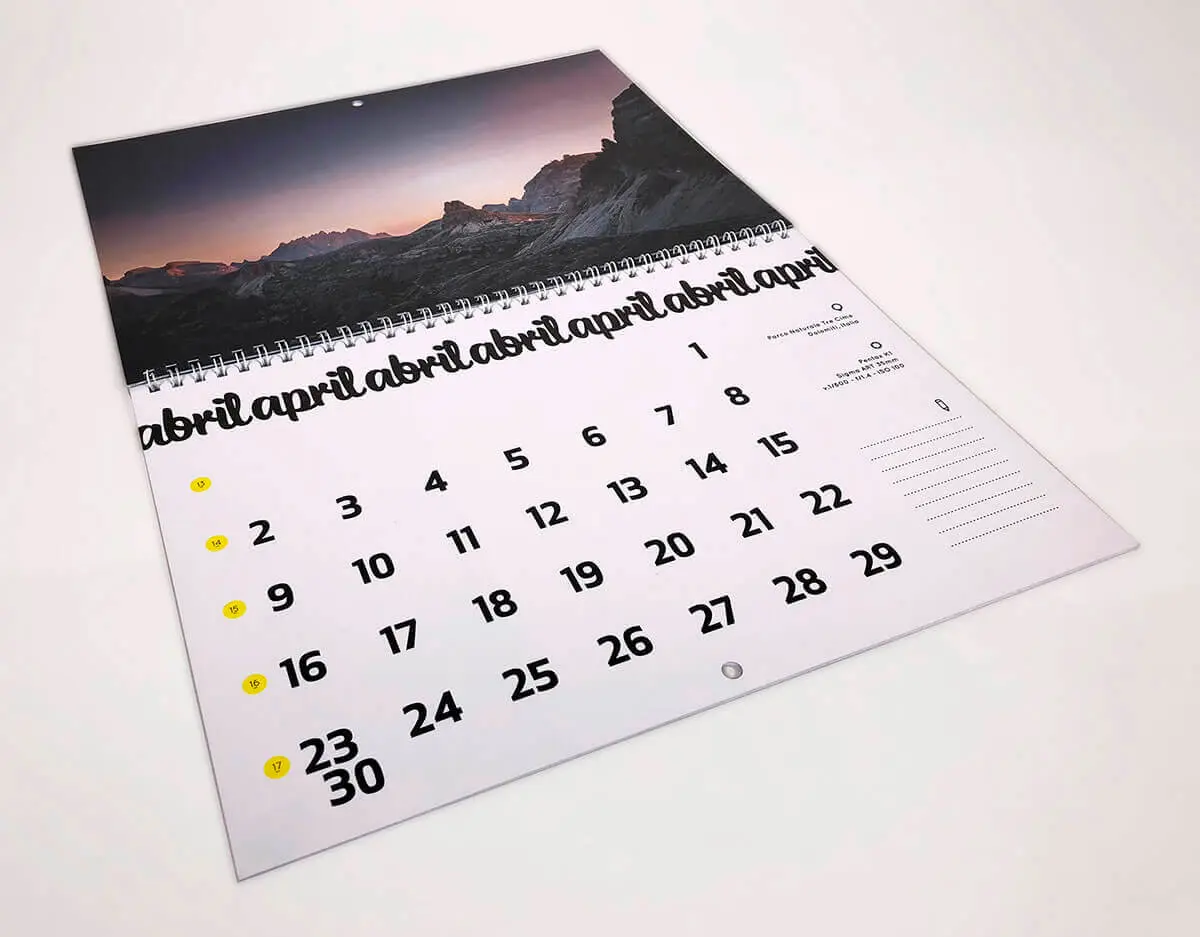 Cómo imprimir y encuadernar un calendario en formato HTML - Cómo imprimir hoja de calendario como imprimir y encuadernar un calendario - Cómo imprimir hoja de calendario