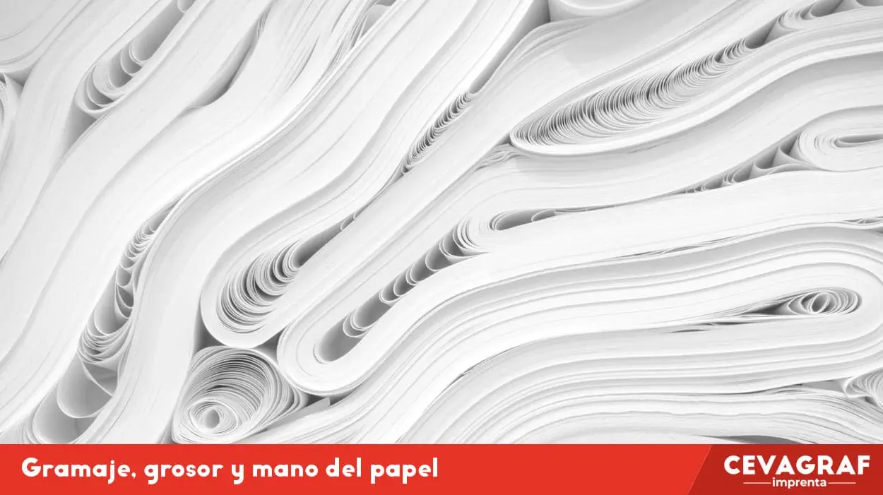 papel offset encuadernacion - Cómo influye el gramaje del papel en la encuadernacion