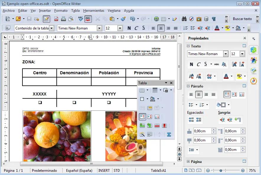 OpenOffice: Cómo hacer páginas tipo libro para encuadernar - Cómo paginar en Open Office openoffice como hacer paginas tipo libro encuadernar - Cómo paginar en Open Office