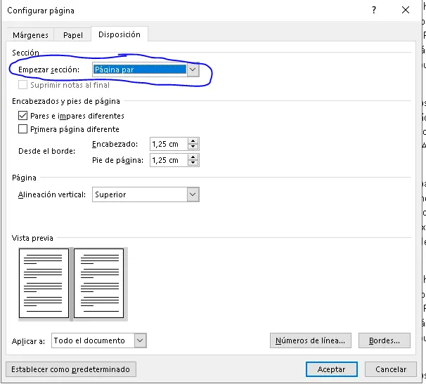 borde de encuadernación word - Cómo se hace un marco en Word